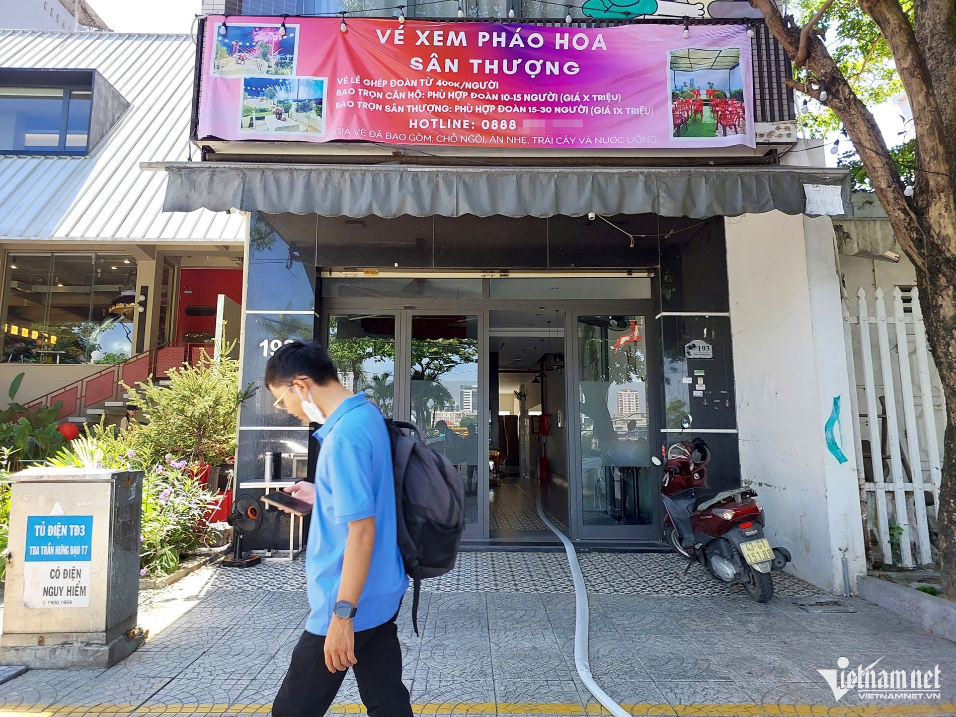 'Cháy vé' chỗ ngồi ngắm pháo hoa Đà Nẵng, giá tới 3 triệu đồng/người