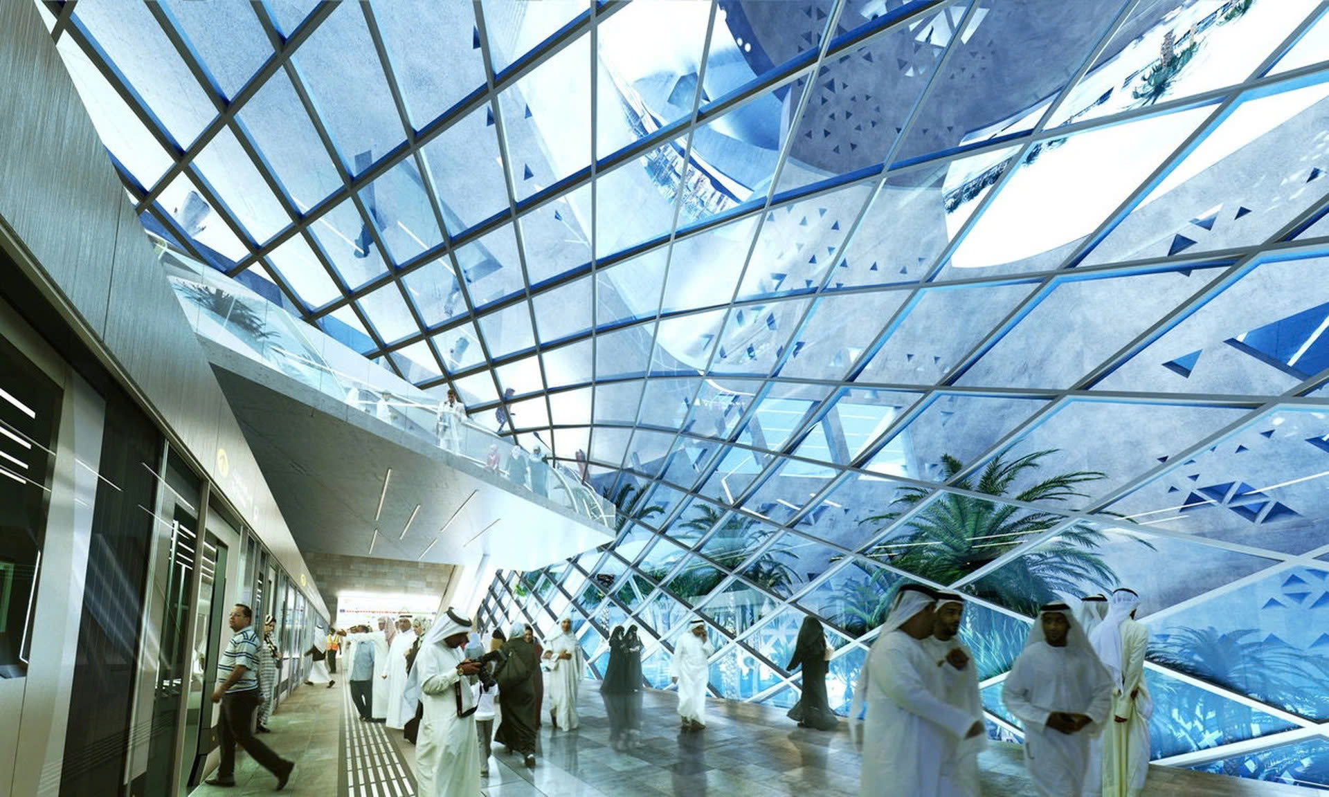 Chuyến tàu điện xa hoa bậc nhất thế giới ở Saudi Arabia, vé chỉ 1 USD