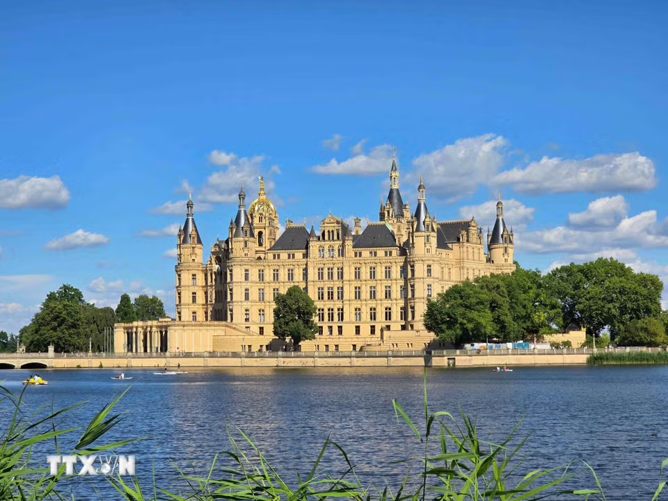 Lâu đài Schwerin, di sản văn hóa thế giới tại miền Bắc nước Đức