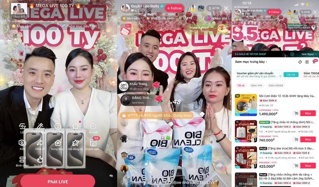 Livestream bán hàng: "Đế chế" tỷ USD trong vùng xám pháp lý