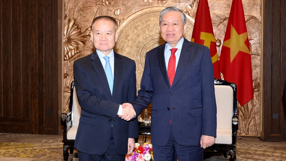 Tổng Bí thư Tô Lâm tiếp Đặc phái viên Trung Quốc: Củng cố tin cậy chính trị, mở rộng hợp tác thực chất