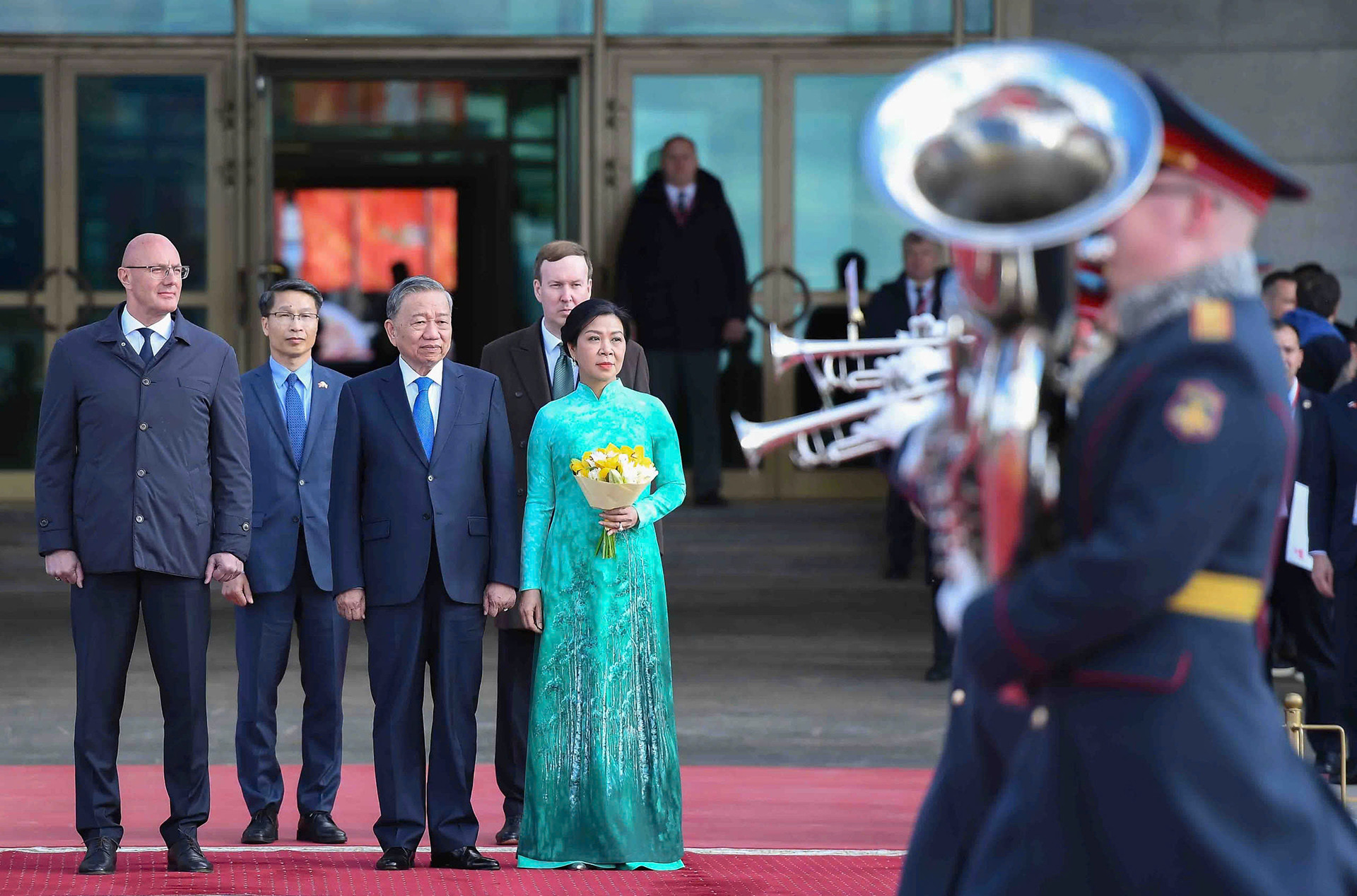 Tổng Bí thư Tô Lâm bắt đầu thăm Nga theo lời mời của Tổng thống Putin