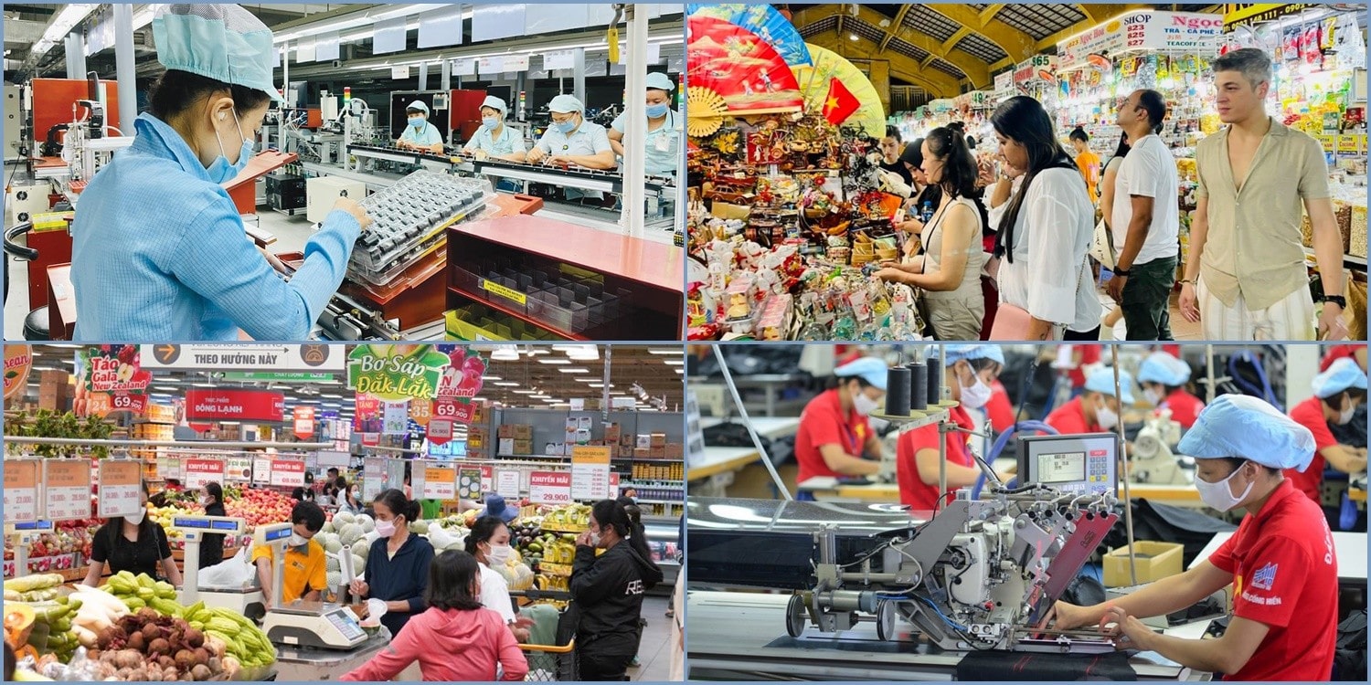 Đối mặt “bão thuế quan” Mỹ: Doanh nghiệp xuất khẩu “ngồi trên lửa”, nội địa cũng “khó thở”