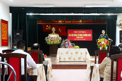 Công ty Cổ phần 22 tổ chức Đại hội đồng cổ đông thường niên 2025